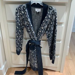 Current Elliot leopard cardigan